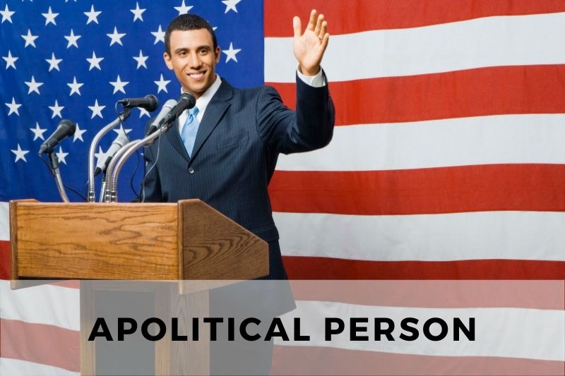Apolitical Person