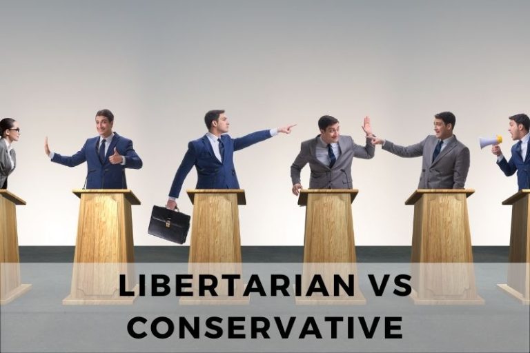 Libertarian vs Conservative: Commonalities and Differences