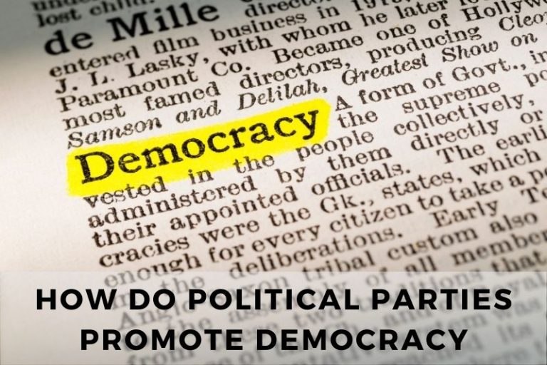 How Do Political Parties Promote Democracy?