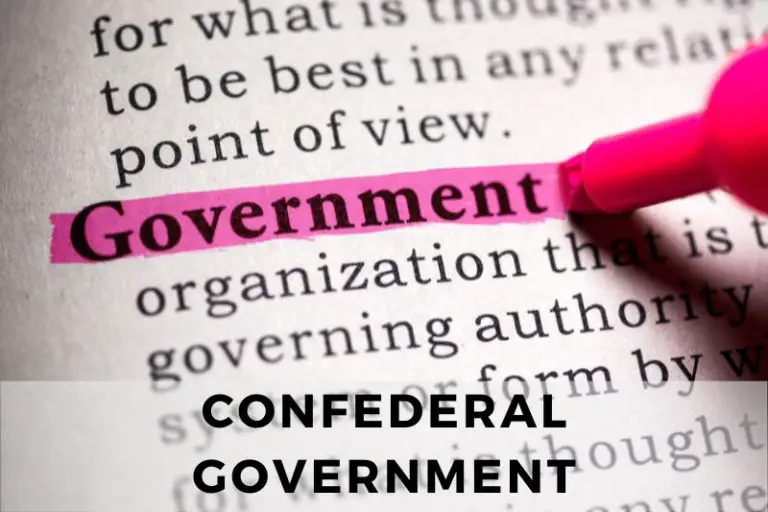 Common Characteristics of a Confederal Government