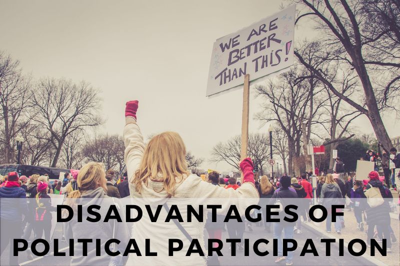 Disadvantages of Political Participation
