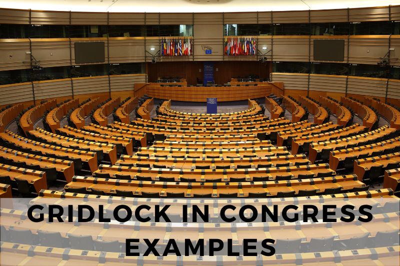 Gridlock in Congress Examples
