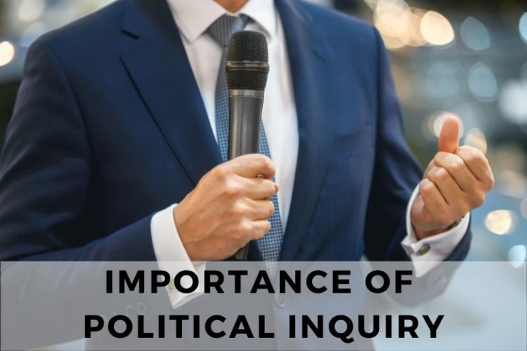 The Importance of Political Inquiry for a Thriving Democracy