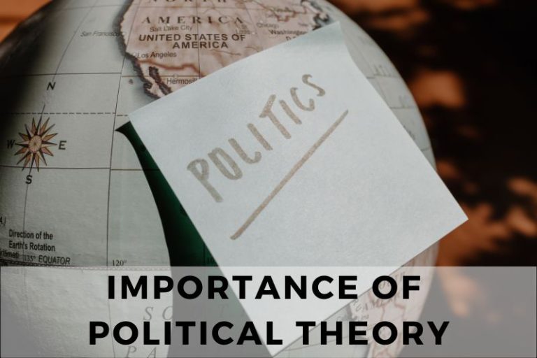 The Importance of Political Theory in Political Science